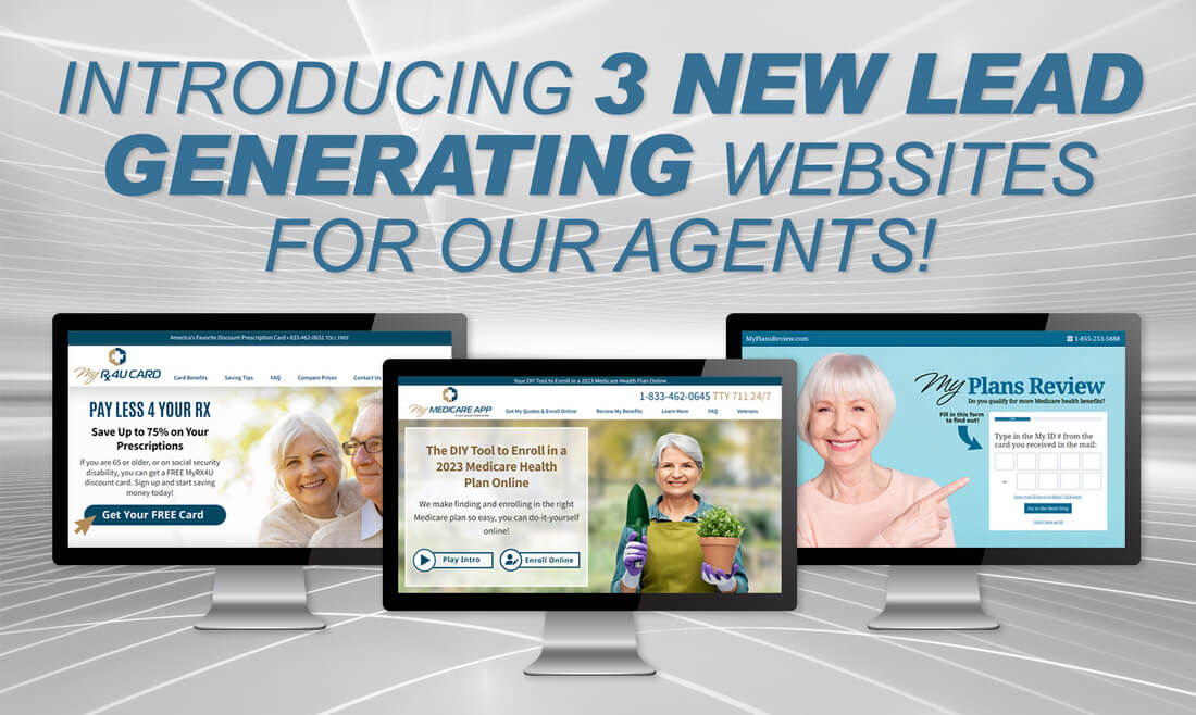 Introducing three new lead generating websites for our agents!